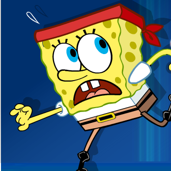 Hungry Spongebob - Minecraft Flash Game